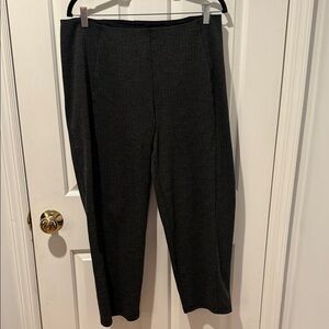 Liverpool Charcoal Herringbone Trousers